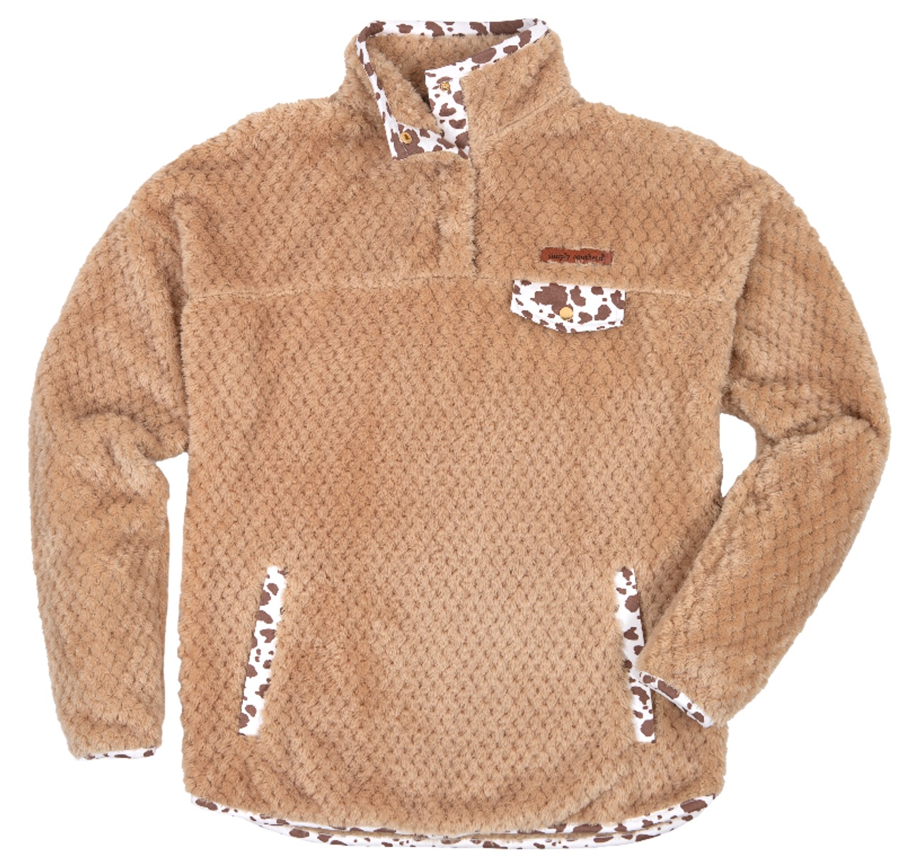 Cow discount sherpa pullover