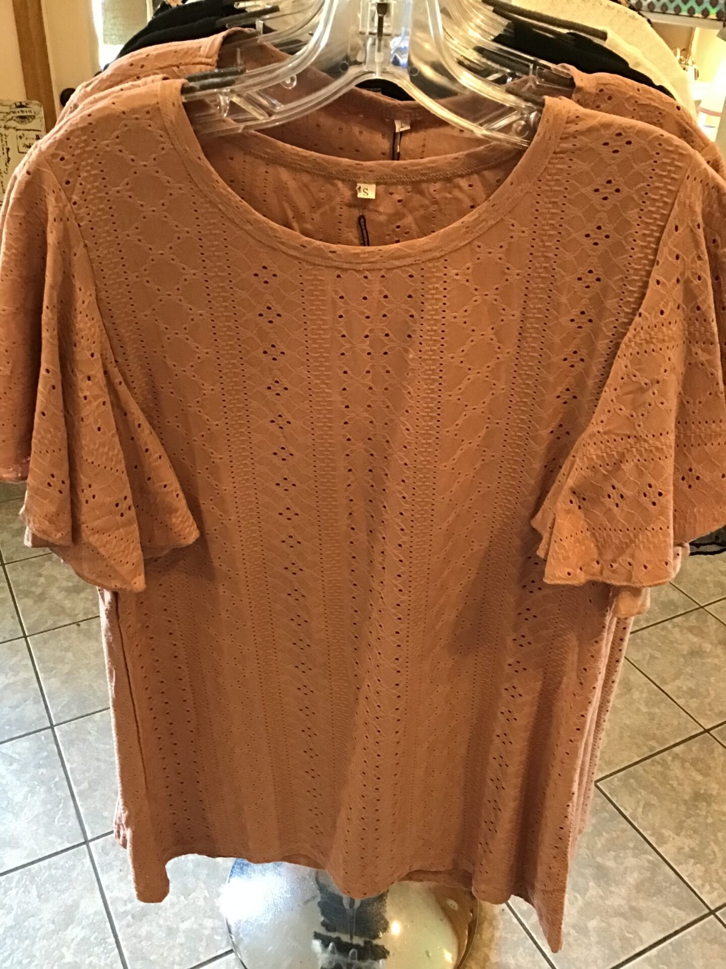 Rose Colored Top Dove's Village